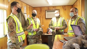 Air Mobility Command Surgeon visits Gary Community Vaccination Center
