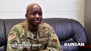 AFN KUNSAN SPOTLIGHT - TSgt Terrance Reese