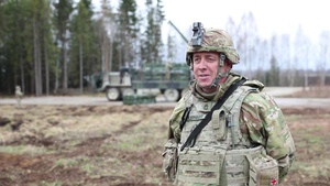 Interviews from 41st FAB Fires Shock Estonia LFX