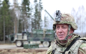 Interviews from 41st FAB Fires Shock Estonia LFX