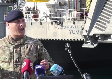 British Maj. Dan Cornwell interview