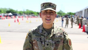 Spc. Esmeralda Rosas Mother’s Day Shoutout – Los Angeles, California