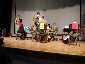 AZNG assists active component with vaccinations of service members and dependents