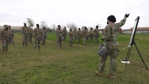 39th Strategic Signal Battalion CBRN defense training