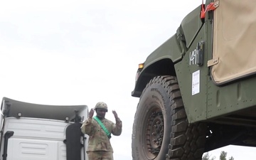 Movement Control Team prepares equipment for transportation