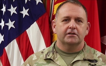 Command Sgt. Maj. Jerry Jacobitz Speaks about Army Emergency Relief