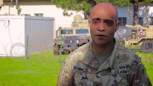 SFC Alexandros Brownlee at Swift Response 21