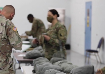 MDNG 29th Infantry Division Say Goodbye to Friends and Family