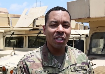 Laurel, Maryland, Soldier sends Wife and Sister Happy Mother's Day Message