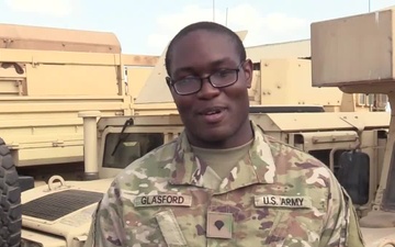 Bridgeford, Conn. Soldier sends a Mother's Day Message