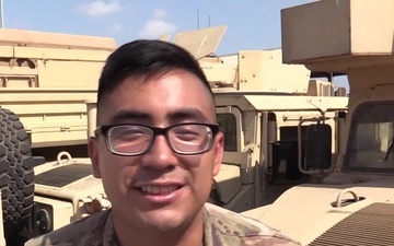 Hartford, Conn. Soldier Sends a Mother's Day Message