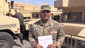 Meriden, Conn. Soldier Sends Mom a Mother's Day Message