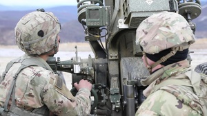 Spartan artillery men train at YTA