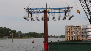 Lynnhaven River reef rig places unprecedented amount of structures in restoration