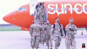 First Army Welcomes Home Delta Company, 1-133rd Infantry Regiment