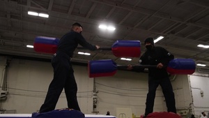 Sailors boosting morale, Northern Edge 2021