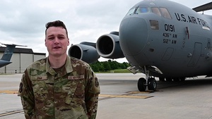 Atlanta Brave MLB Shout Out Airman 1st Class Hayden Fink