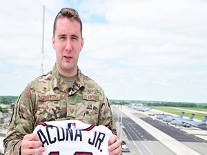 Atlanta Braves - MLB Shout-out - SSgt Joshua Curatolo