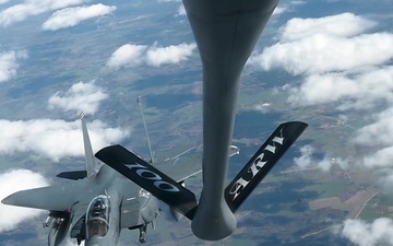 U.S. Air Force supports Latvian Independence flyover