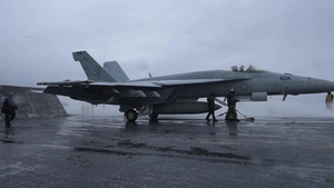 Flight Ops, USS TR during Northern Edge 2021