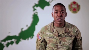 U.S. Army Garrison Japan Command Sgt. Maj. Justin Turner with an update on COVID-19