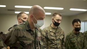 U.S Marine Corps and Joint forces begin exercise Jeanne D'Arc 21