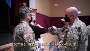 207th MI Brigade COC Ceremony Instagram