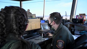 The members behind the landing