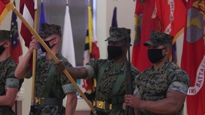 2d Marine Regiment Change of Command B-Roll