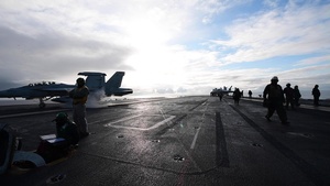 Flight Ops, May 12, USS TR during Northern Edge 2021,