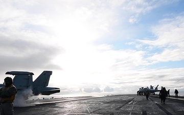 Flight Ops, May 12, USS TR during Northern Edge 2021,