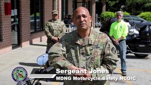MDARNG 2021 Motorcycle Safety Awareness Month PSA