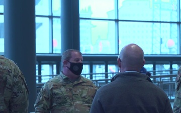 B-roll footage of 88 ABW command team’s visit to Detroit