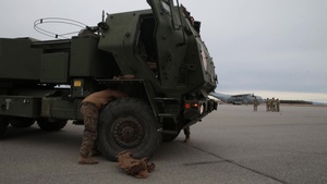 15th MEU Marines fire rockets from HIMARS during Northern Edge 2021