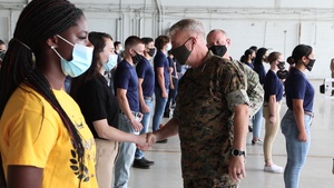 USCENTCOM Armed Forces Day enlistment ceremony