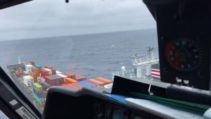 Unified Command responds to container ship fire off the coast of Monterey