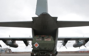 15th MEU HIMARS load KC-130J at Cold Bay, Alaska during Northern Edge 2021