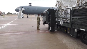 39th Aerial Port Squadron and 21st Logistics Readiness Squadron support humanitarian aid efforts