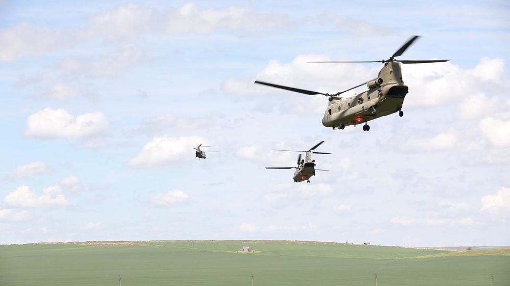 DVIDS - Video - Mihail Kogalniceanu Air Base Joint Air Assault B-Roll