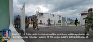 53rd IBCT arrives in Bosnia and Herzegovina
