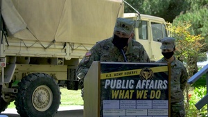 201st TPASE Change of Command Ceremony
