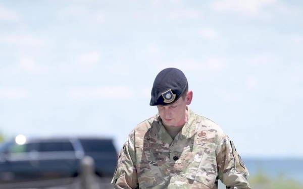 MacDill AFB and Tampa Police 2021 Police Week flag folding