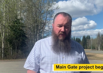 Project start update - Main Gate improvements, Summer 2021