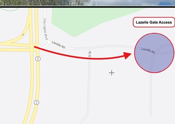 Lazelle Gate Access - Main Gate improvements, Summer 2021