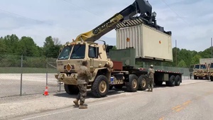 1463rd Transportation Company Time Lapse