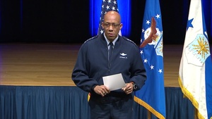 US Air Force CSAF and CMSAF All-Call - 10 May 2021
