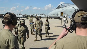 354th FS at Volk Field B-roll