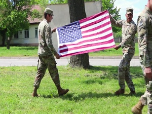SGT Breanna Jessop Reenlistment Video