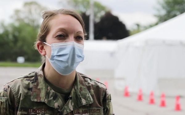 U.S. Air Force 1st Lt. Sagan Barber talks about Memorial Day and her deployments