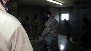 39th Strategic Signal Battalion CBRN defense training
